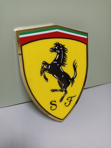 Ferrari wandbild gold - wandbild,