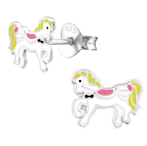 Mädchen pferd pony - pony, ohrstecker