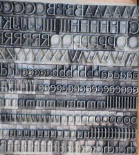 Antiqua bleischrift 5mm - antiqua, 10,5mm