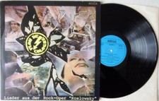 FLOH DE COLOGNE Lieder Aus Der Rock-Oper Koslosky LP Vinyl AMIGA 1982 * TOP