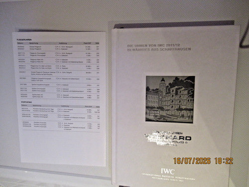 Iwc uhrenkatalog 2011 - iwc, mit