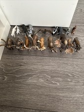 18x Schleich Figuren Wald