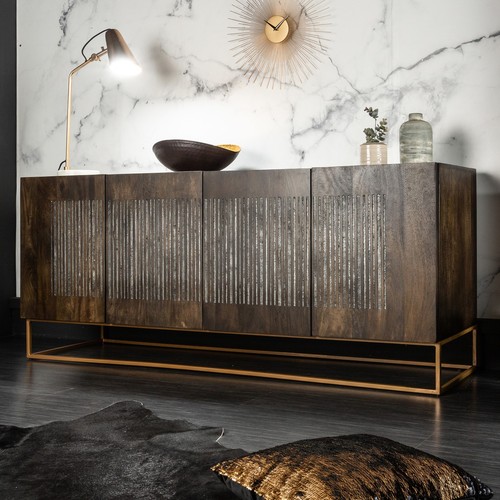 Massives sideboard onyx - sideboard, 180cm