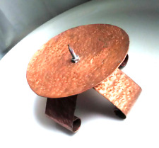 Kerzenständer -Halter Leuchter Kupfer handgefertigt Mid Century Design Vintage