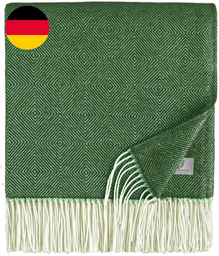 Klassische weiche wolldecke - weiche,