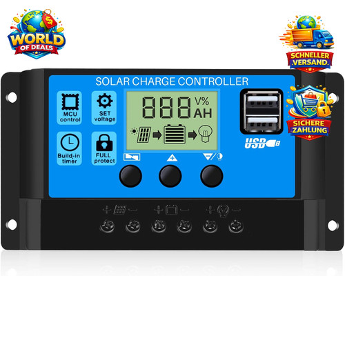Solar laderegler 30a - solar,
