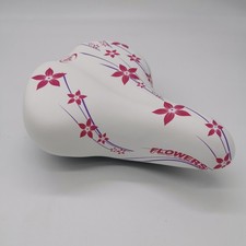 Sattel HAPPY FLOWERS Fahrrad