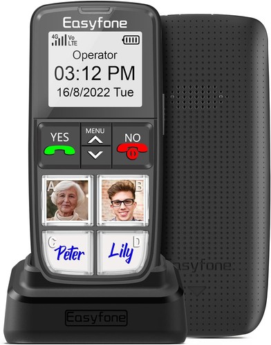 Easyfone seniorenhandy - 4g,