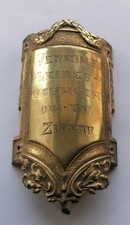 Zittau Sachsen Stocknagel Stockschild Fahnenschild