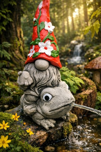 Wasserspeier frosch mit - 1,