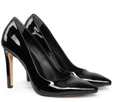 Pumps Schwarz Lack Unisex High