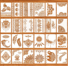 24 Stück Mandala Schablone