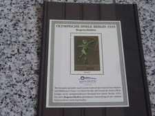 Bund Sonderdruck Deutsche Sporthilfe Olympische Spiele Berlin 1916