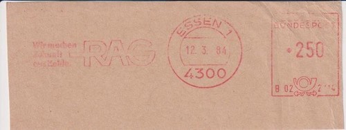 Freistempel rag 1984 - 4, 1984/