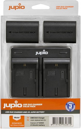 Jupio kit e6nh usb - kit, dual