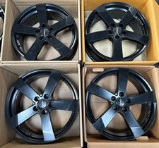 4x DEZENT TD Black 7.5 x 19 5x 114.3 ET38 Peugeot Renault Kia Hyundai Honda usw