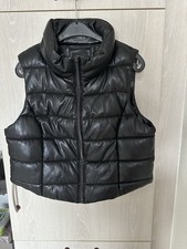 comma Damen Steppweste Gr. 42, schwarz 