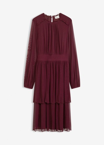 Jerseykleid 42 weinrot - gr., 40/42