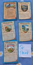 Konvolut von 5 Chronik AK