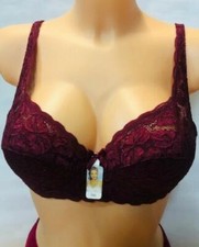  Damen BH mit Bügel Bügel mit Spitze und leichten Push Up Effekt  75A-100D
