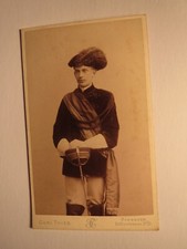 Burschenschaft Cimbria Hannover - 1905 - Hermann Rieckmann - CDV / Studentika