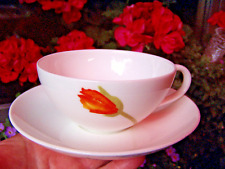 V&B ICELAND POPPIES  Teetasse mit Untere  sehr gut  VILLEROY&BOCH  KEIN GALLO