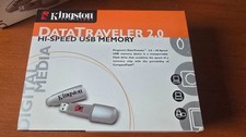 RARE SEALED Kingston Data Traveler 2.0 128MB USB Stick Win 98 Driver NOS NIB