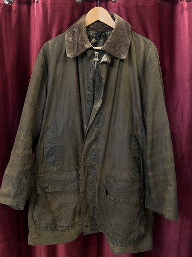 Barbour border wax jacket a200 - wax,
