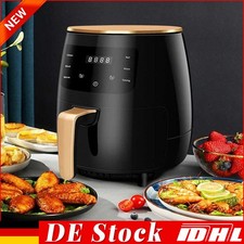 Heißluftfritteuse 4.5L Mini Backofen Dörrautomat Grill Heissluftfritteuse fryer