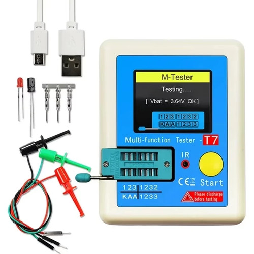 Lcr transistor tester - lcr-t7,