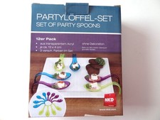 Partylöffel-Set 12er Pack Amuse gueule Löffel Neu