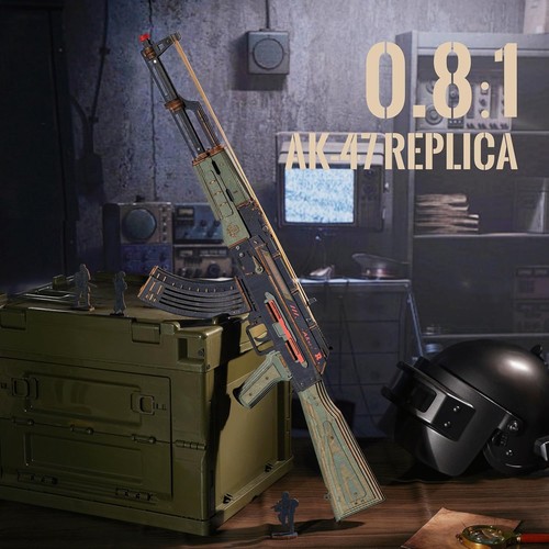 Rokr diy holzpuzzle 47 - rokr, ak-47