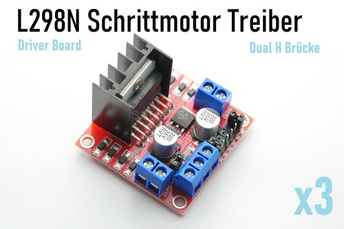 L298n motortreiber endstufe - l298n,