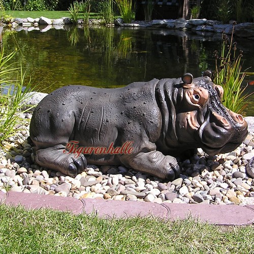Flusspferd nilpferd figur deko - flusspferd,