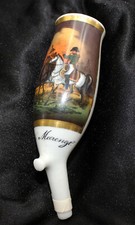 alter Porzellan Pfeifenkopf, Schlacht bei Marengo 19.Jahrhundert Italien Napolen