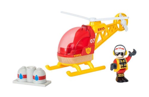 Brio feuerwehr hubschrauber - brio, feuerwehr-hubschrauber