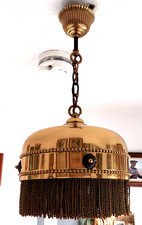 Deckenleuchte aus Messing 60/70er Jahre