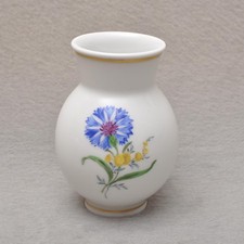Meissen Blume 2 - Blaue Kornblume, Blumenvase, 1.Wahl, ~9 cm, Top Zustand