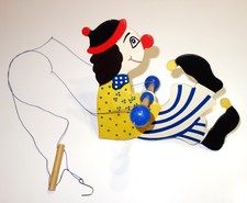 Holzmobile Clown Drehclown