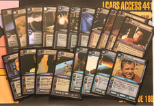 Star Trek CCG - 2nd Edition - Dangerous Missions - Full 19 card foil set