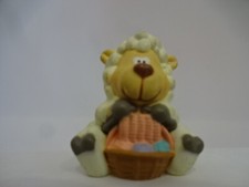 EU / Ältere Spielfigur / Schwein beim futtern / Napfvariante 1 - 30 mm