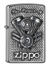 ZIPPO Benzin-Feuerzeug V MOTOR