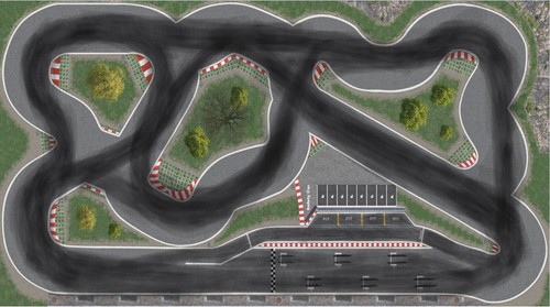 Racetrack rennstrecke extras - racetrack,