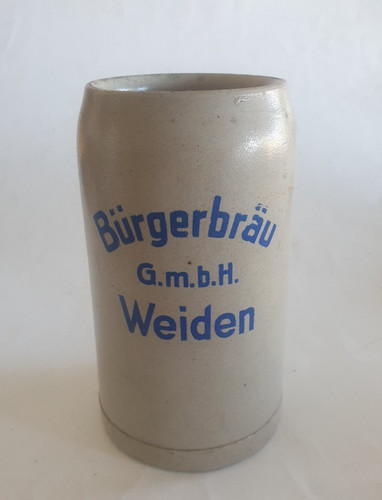 Antiker bierkrug bürgerbräu - bierkrug,