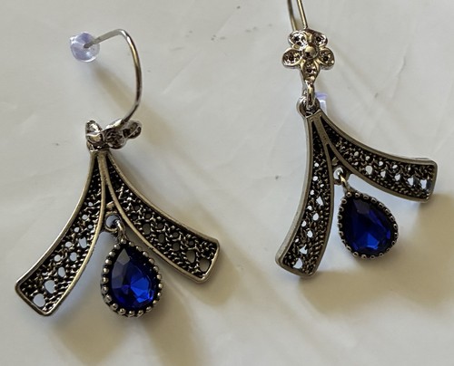 Ohrringe silber farbig und - farbig,