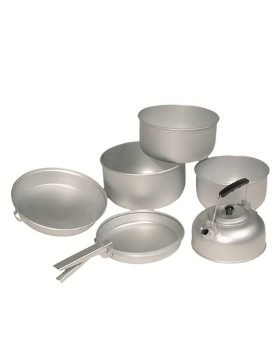 Koch set alu - (3, töpfe