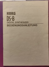 Korg DS8 DS-8 Bedienungsanleitung inkl. Midi Implementation