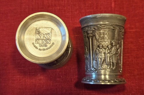 Zinnbecher schnaps ludwig - schnaps,