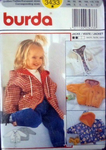 Burda schnittmuster 3433 - burda,