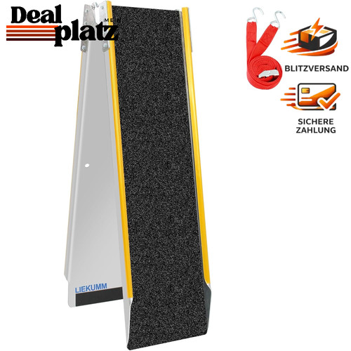 Auffahrrampe 180cm aluminium - auffahrrampe,